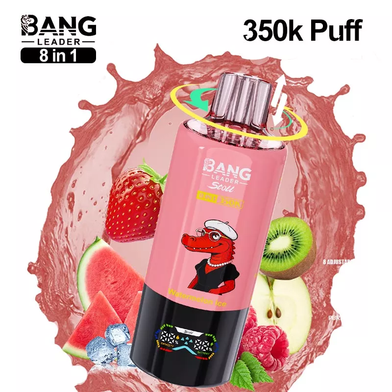 【New Arrive】Bang Leader Stoll 350K Disposable Vape – 350,000 Puffs 4-in-1 Flavor Chamber Blended 8 Flavor Experience Rechargeable Vape - Image 4