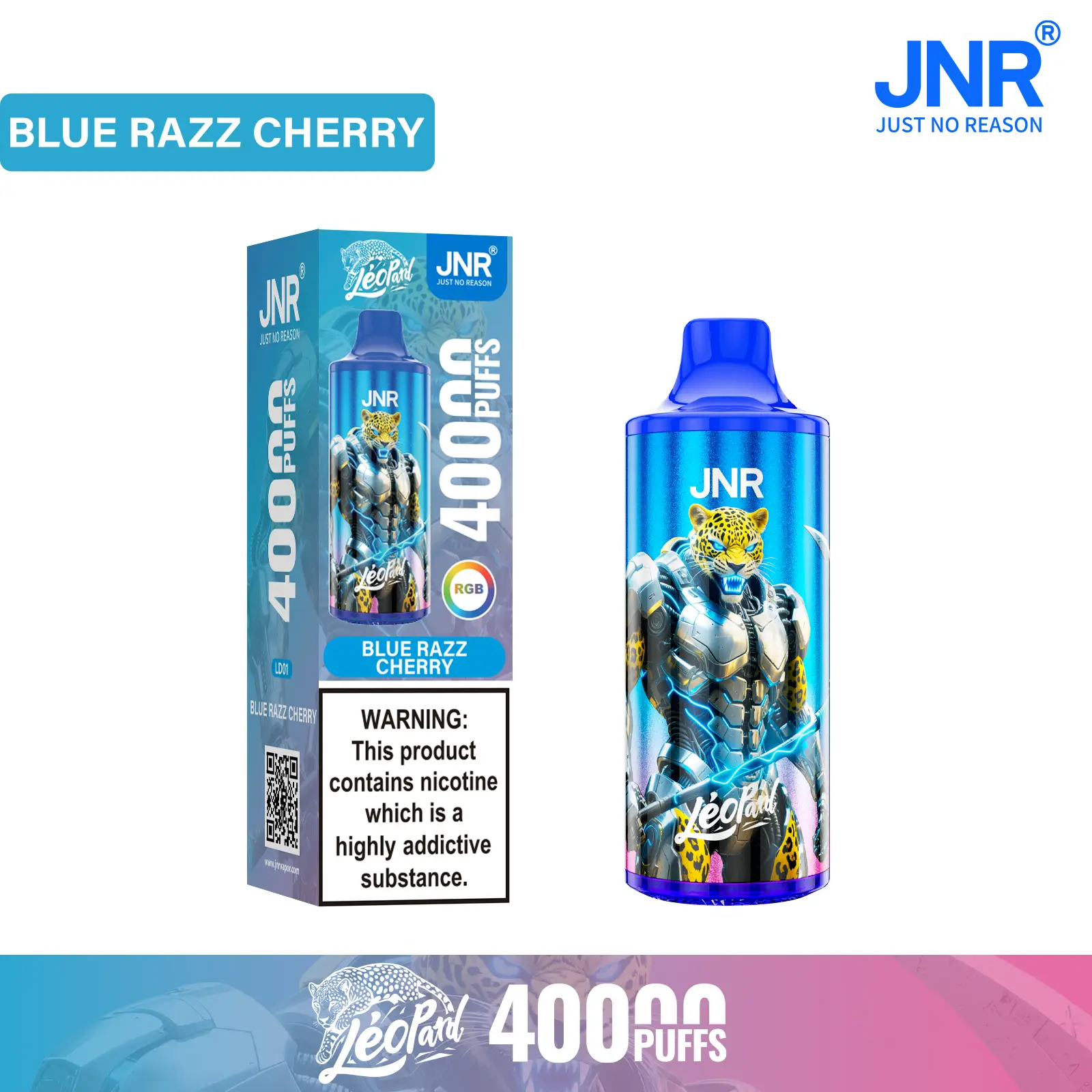 JNR Léopard 40K Disposable Vape 40000 Puffs - Image 2
