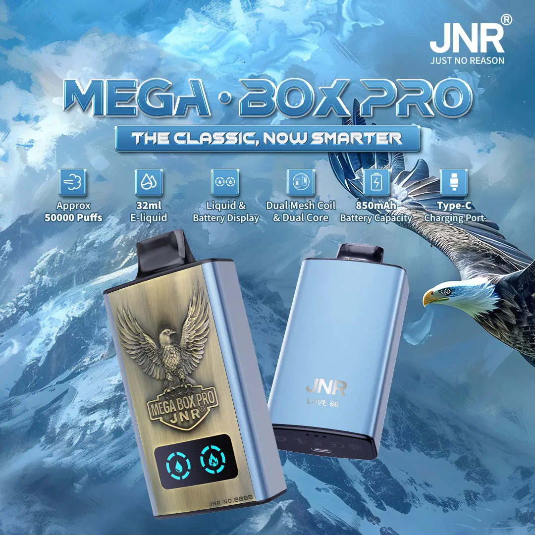 JNR Mega Box Pro 50000 Puffs Disposable Vape - Image 5