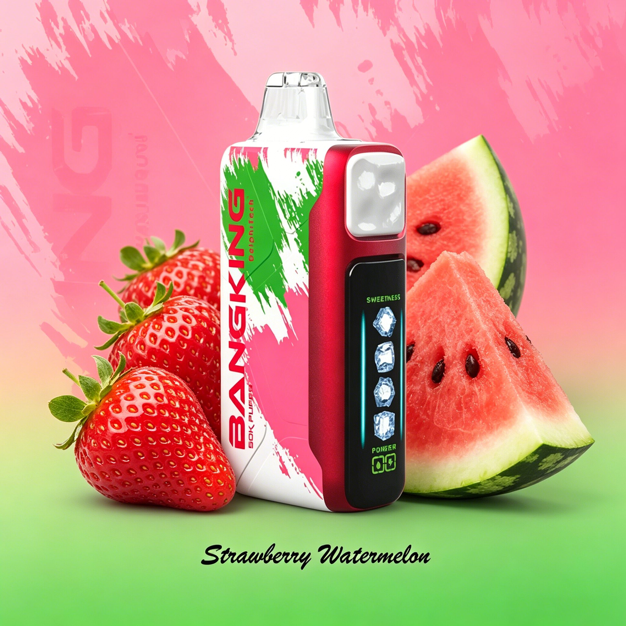 Bang King Ice Cool 60000 60K Puffs Adjustable Ice Level LED Display Disposable Vape Japan warehouse - Image 9