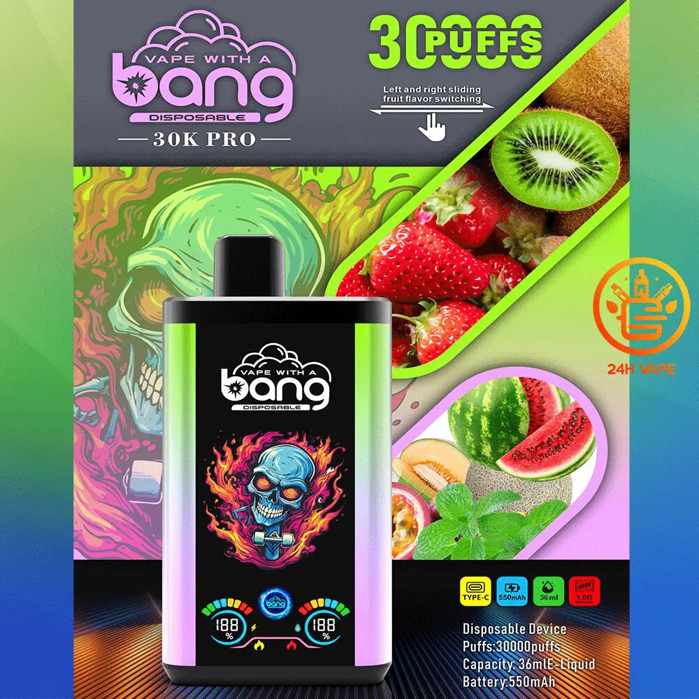 Bang 30K PRO LED Disposable Vape - Image 25