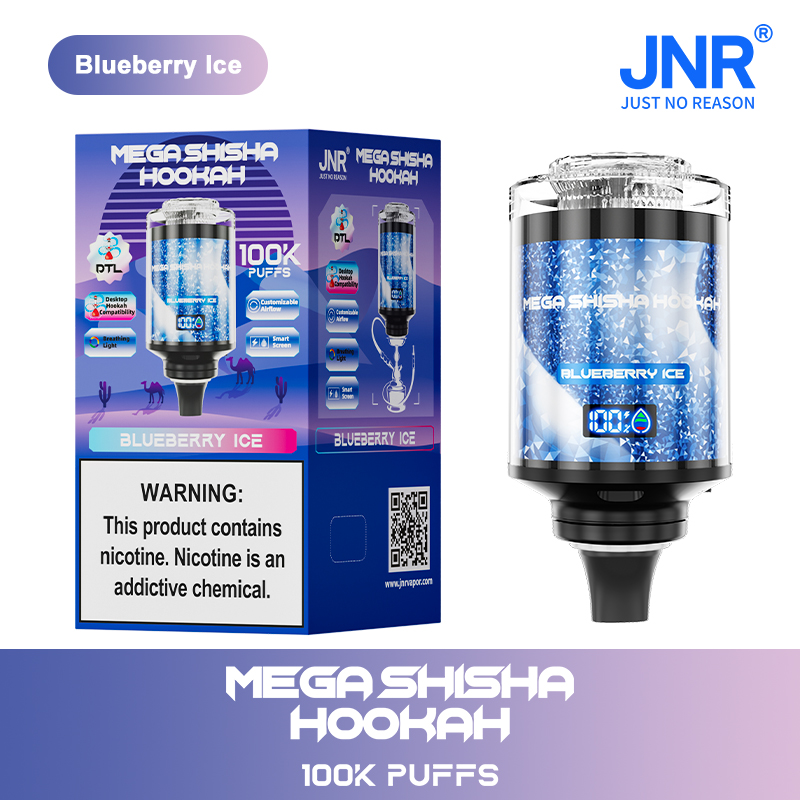 JNR Mega Shisha Hookah 100000 100K Puffs Large Capacity LED Display Disposable Vape - Image 29