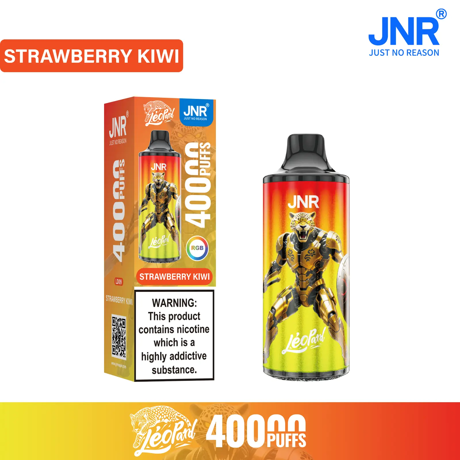 JNR Léopard 40K Disposable Vape 40000 Puffs - Image 12