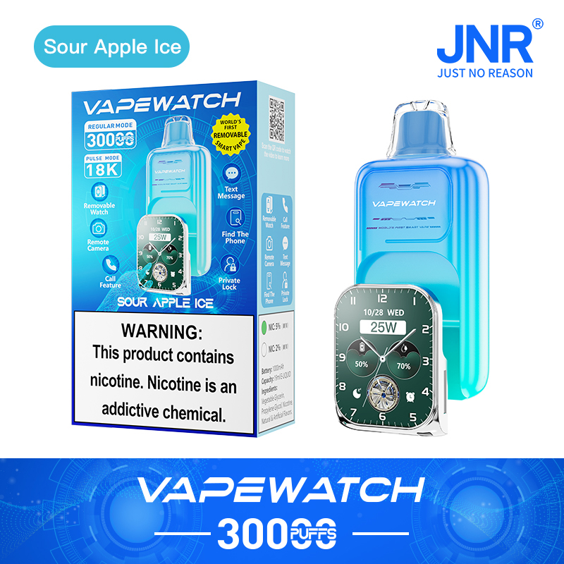 JNR Vape Watch 30000 30K Puffs Original Smart Disposable Vape - Image 17