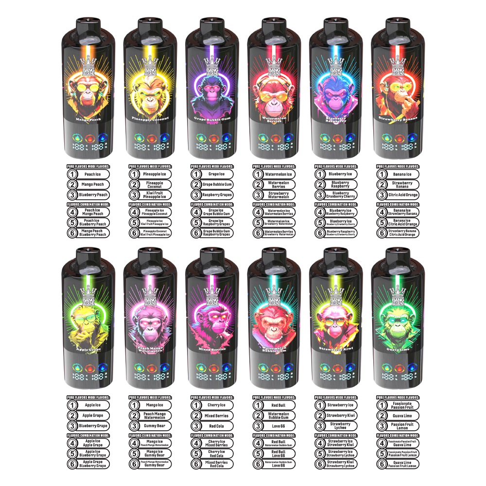 【New Arrive】Bang Legend 150000 150K Puffs 6 in 1 Flavors Newest Original Rechargeable LED Display Disposable Vape - Image 12
