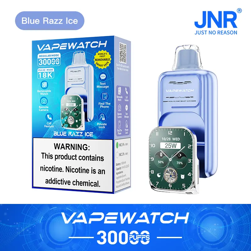 JNR Vape Watch 30000 30K Puffs Original Smart Disposable Vape - Image 26