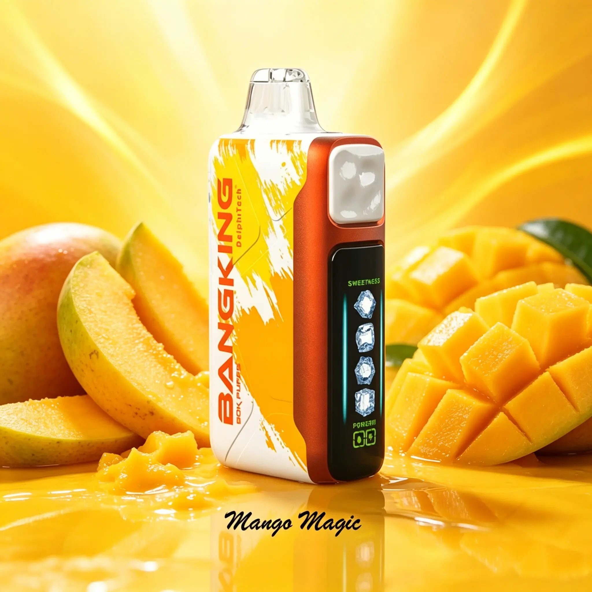 Bang King Ice Cool 60000 60K Puffs Adjustable Ice Level LED Display Disposable Vape Japan warehouse - Image 20