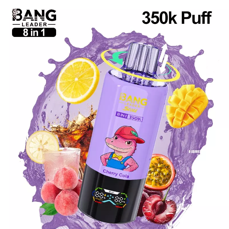 【New Arrive】Bang Leader Stoll 350K Disposable Vape – 350,000 Puffs 4-in-1 Flavor Chamber Blended 8 Flavor Experience Rechargeable Vape - Image 5