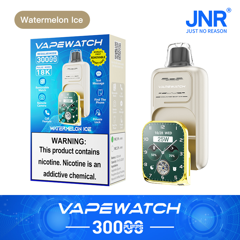 JNR Vape Watch 30000 30K Puffs Original Smart Disposable Vape - Image 9