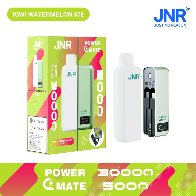 JNR Power Mate 30000 Puffs Smart Screen 5000mAh Power Bank Disposable Vape - Image 18