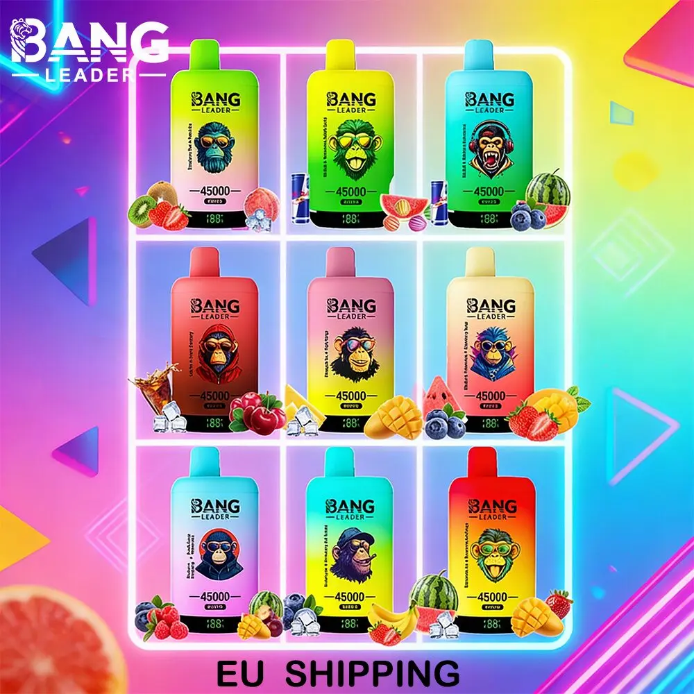 Bang Leader 45000 45K Puffs Double Taste LED Display Rechargeable Disposable Vape EU Warehouse - Image 2