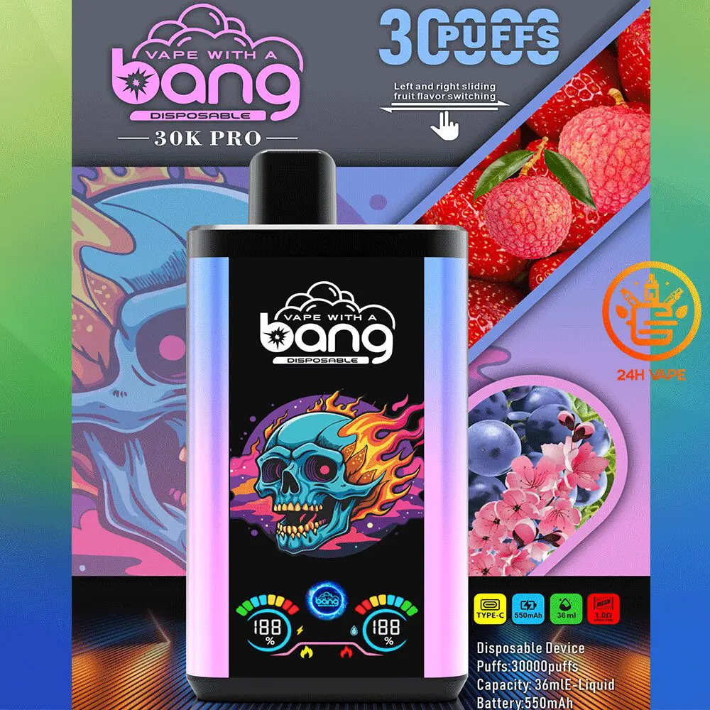 Bang 30K PRO LED Disposable Vape - Image 9
