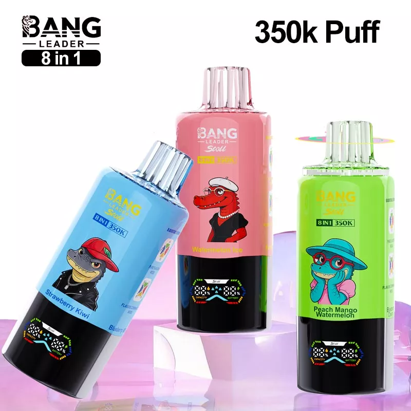 【New Arrive】Bang Leader Stoll 350K Disposable Vape – 350,000 Puffs 4-in-1 Flavor Chamber Blended 8 Flavor Experience Rechargeable Vape - Image 3