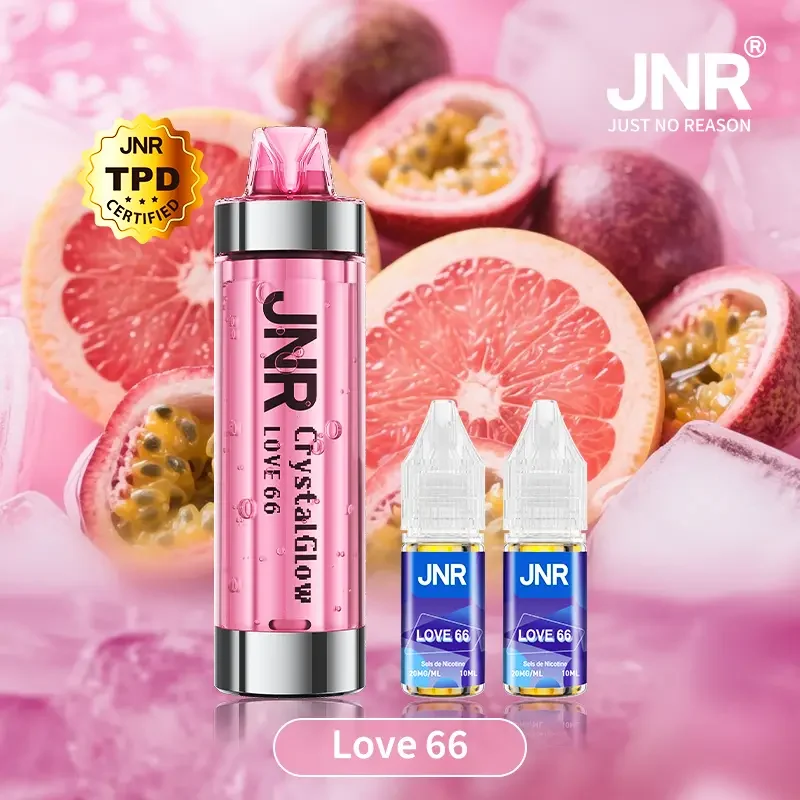JNR Crystal Glow 33K Puffs - Kit Pod Remplissable et Rechargeable - Image 13