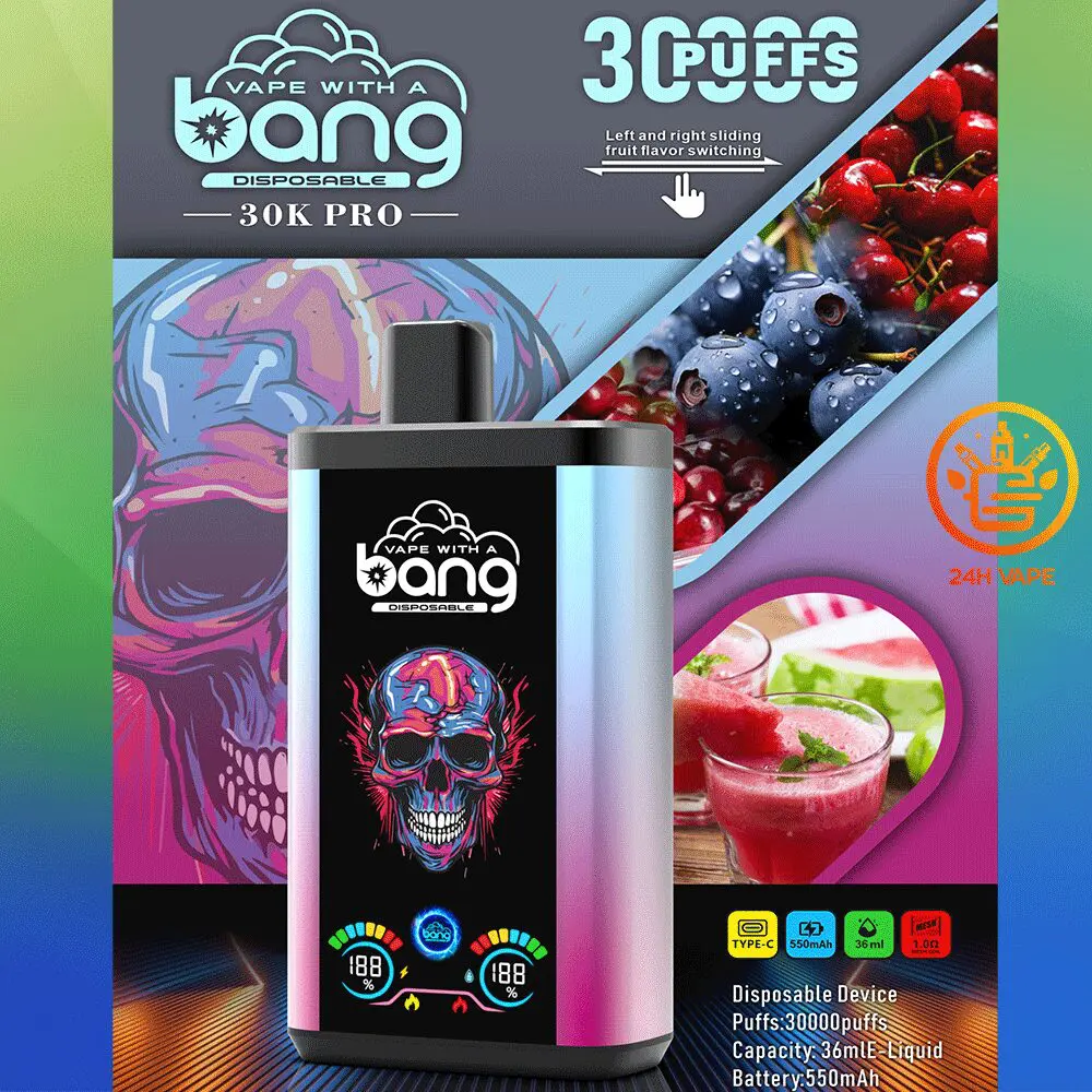 Bang 30K PRO LED Disposable Vape - Image 29