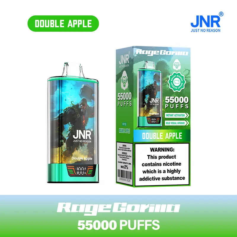 JNR Rage Gorilla 55K 55000 Puffs Smart Display Original Disposable Vape - Image 16