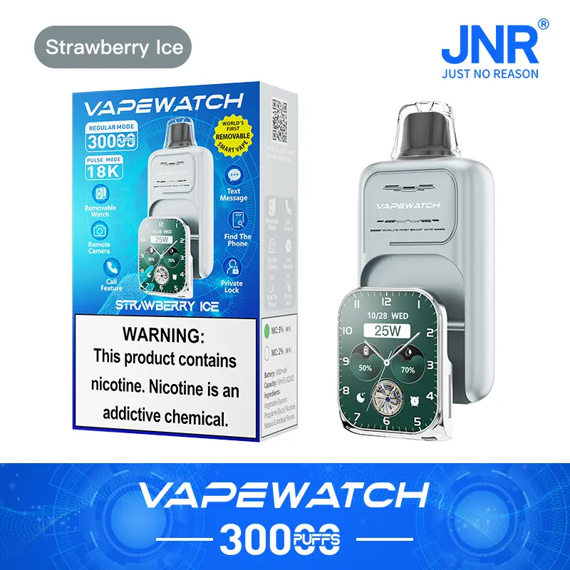 JNR Vape Watch 30000 30K Puffs Original Smart Disposable Vape - Image 14