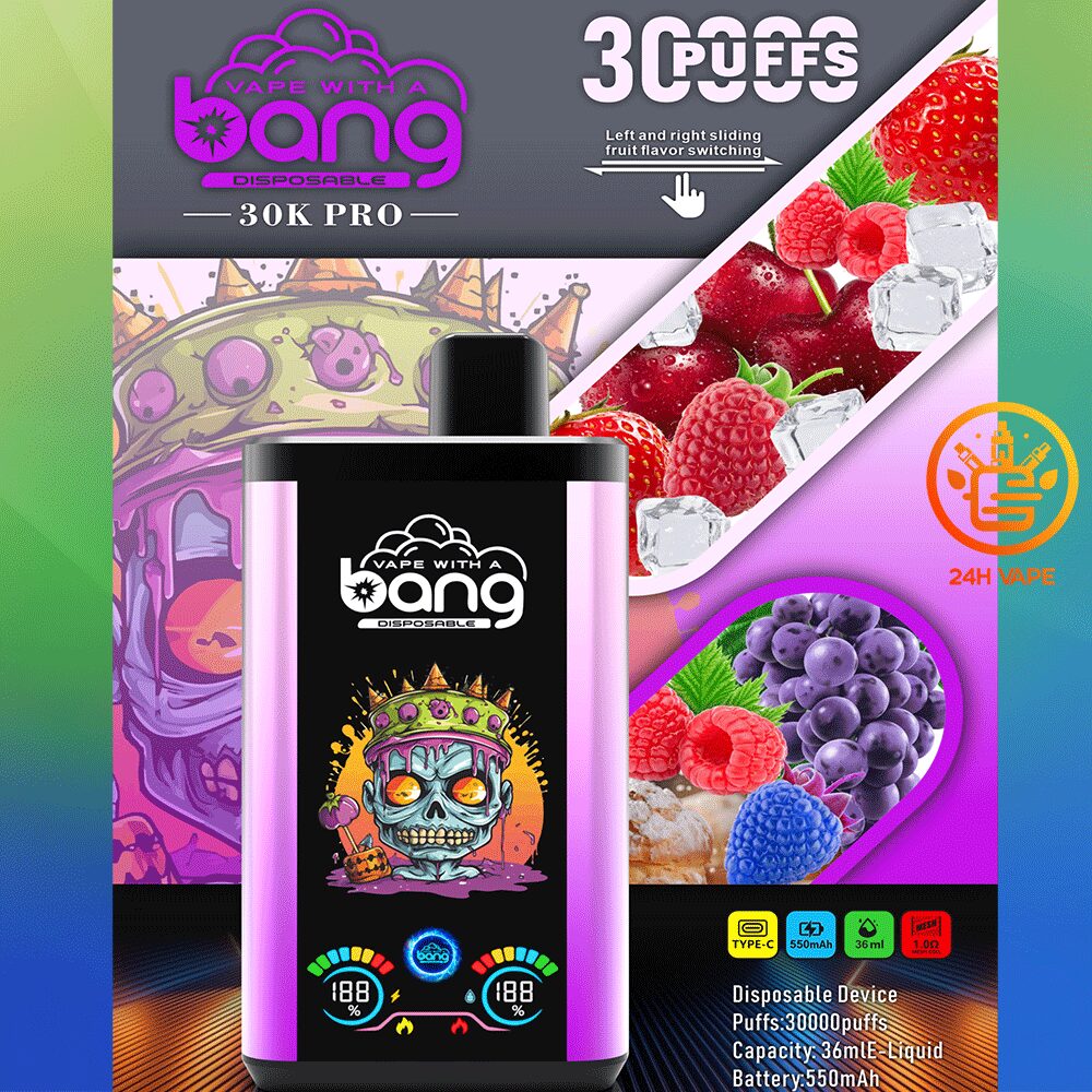 Bang 30K PRO LED Disposable Vape - Image 12
