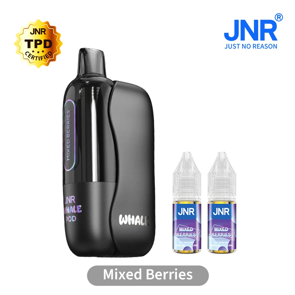 JNR Whale 38K Puffs - Kit Pod Pré-rempli et Rechargeable - Image 8