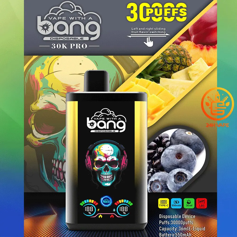 Bang 30K PRO LED Disposable Vape - Image 3