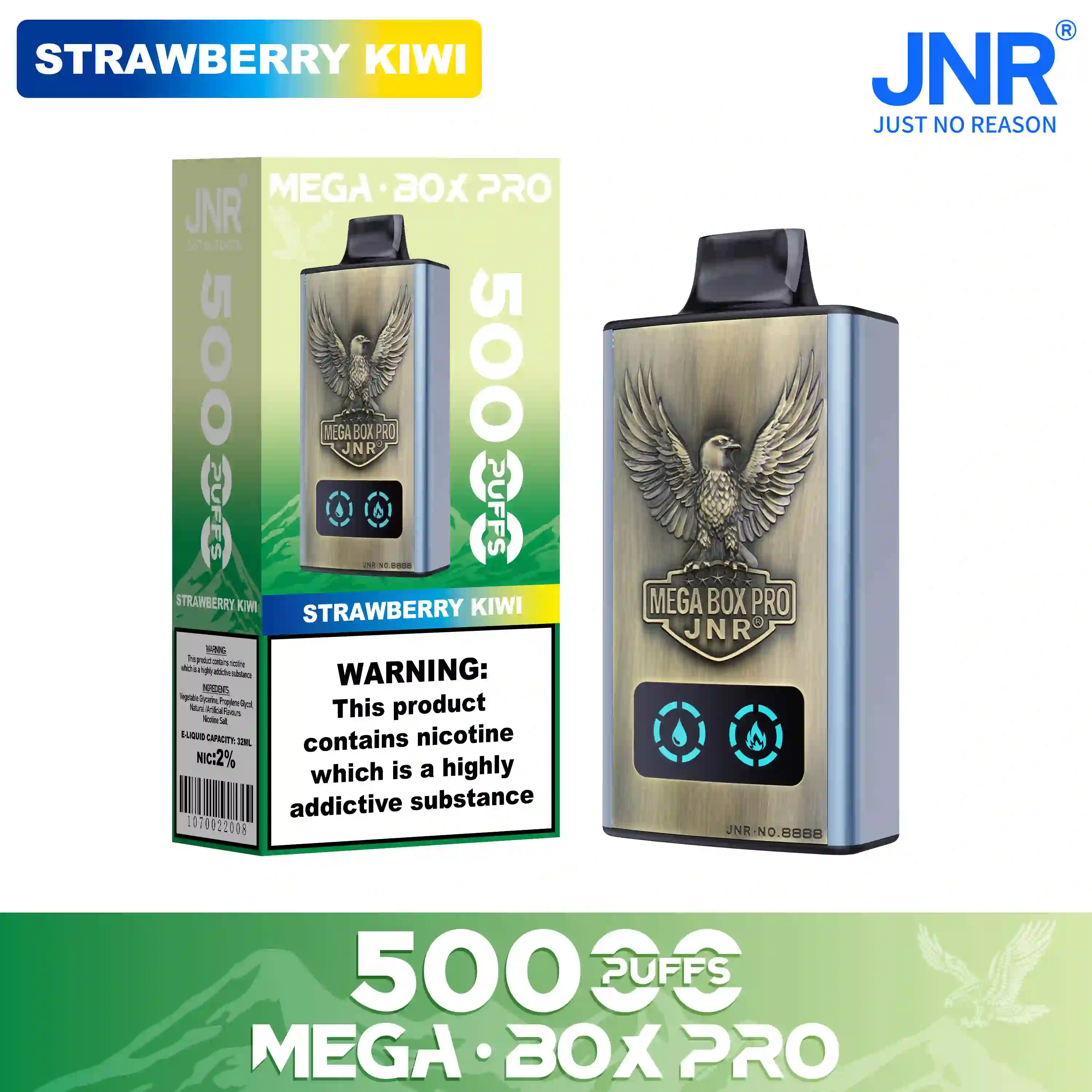 JNR Mega Box Pro 50000 Puffs Disposable Vape - Image 16