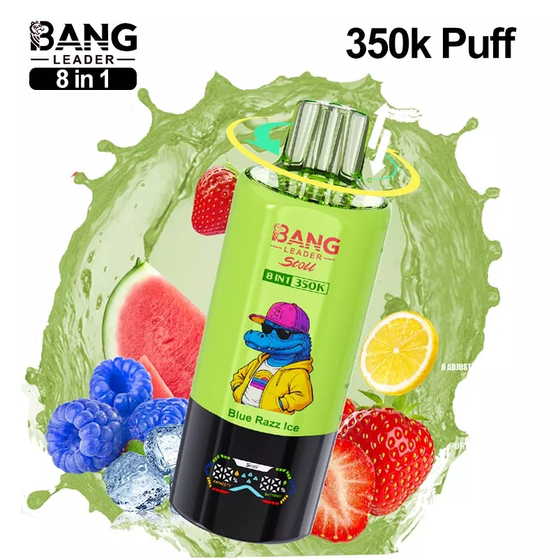 【New Arrive】Bang Leader Stoll 350K Disposable Vape – 350,000 Puffs 4-in-1 Flavor Chamber Blended 8 Flavor Experience Rechargeable Vape - Image 6