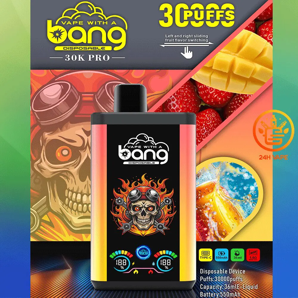 Bang 30K PRO LED Disposable Vape - Image 11