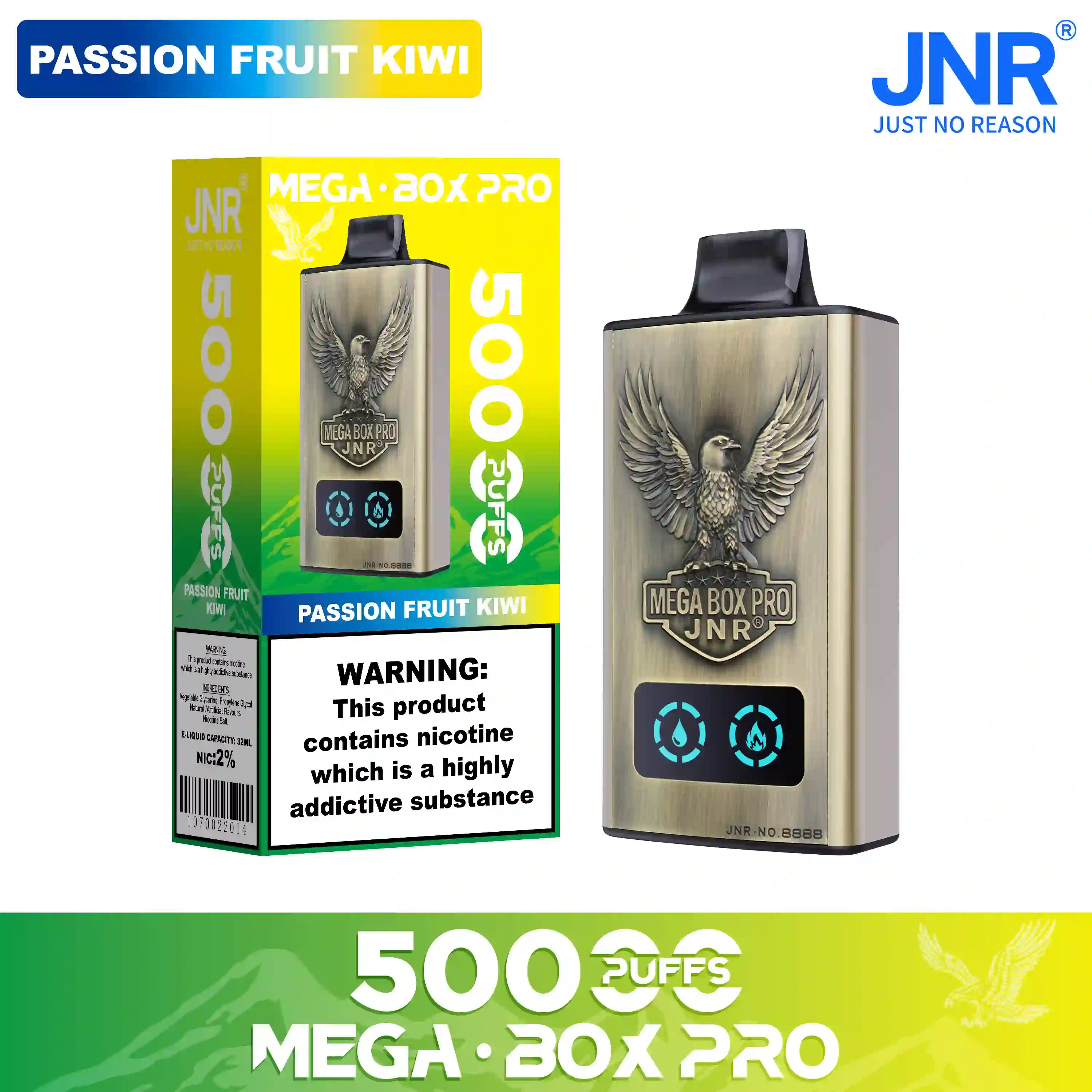 JNR Mega Box Pro 50000 Puffs Disposable Vape - Image 20
