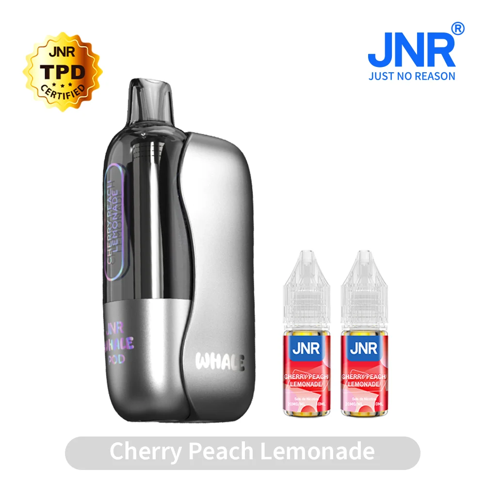 JNR Whale 38K Puffs - Kit Pod Pré-rempli et Rechargeable - Image 6