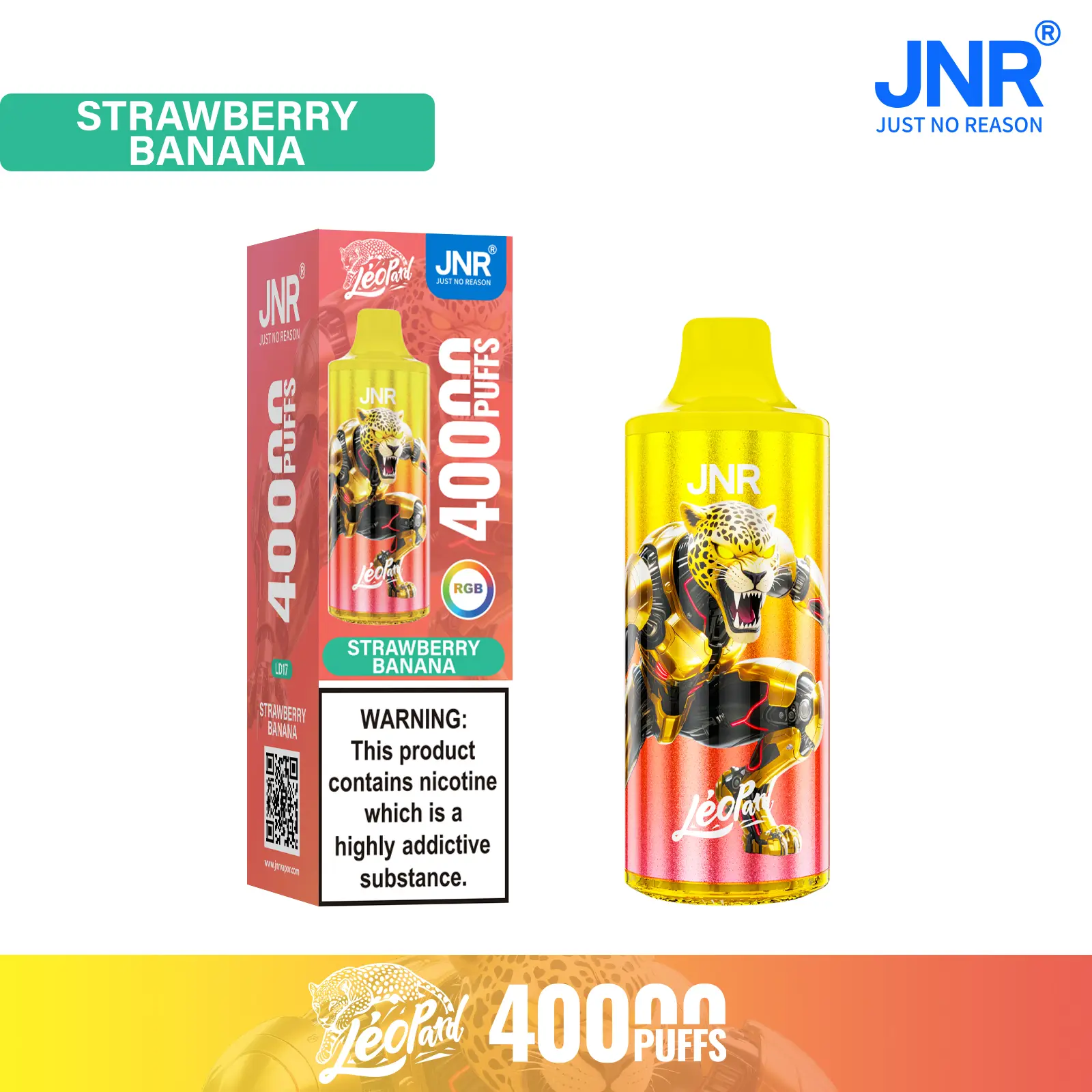 JNR Léopard 40K Disposable Vape 40000 Puffs - Image 20