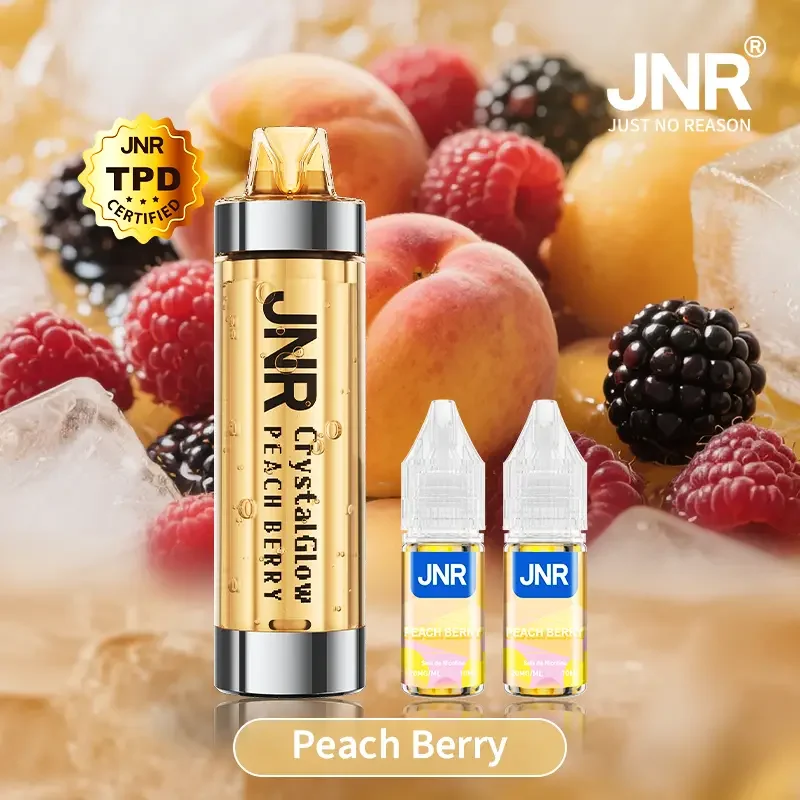 JNR Crystal Glow 33K Puffs - Kit Pod Remplissable et Rechargeable - Image 10