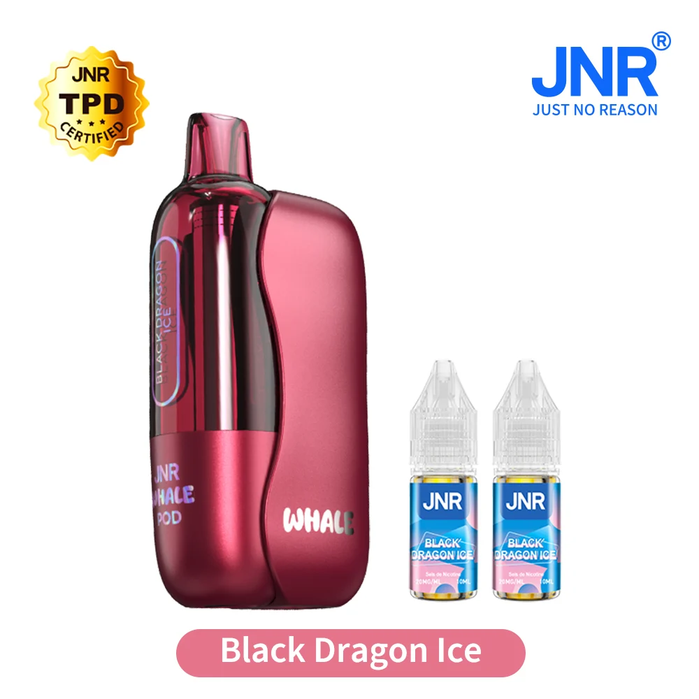 JNR Whale 38K Puffs - Kit Pod Pré-rempli et Rechargeable - Image 2
