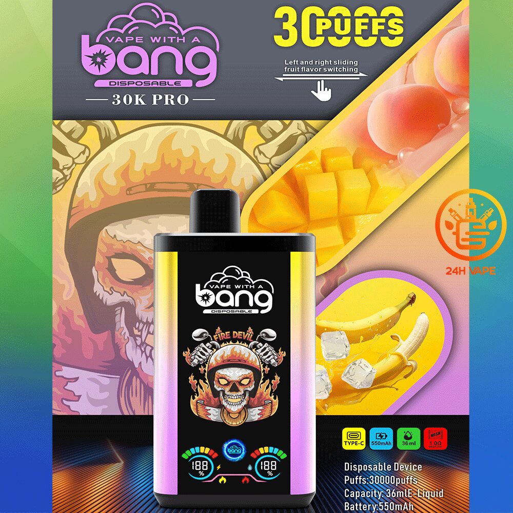 Bang 30K PRO LED Disposable Vape - Image 22