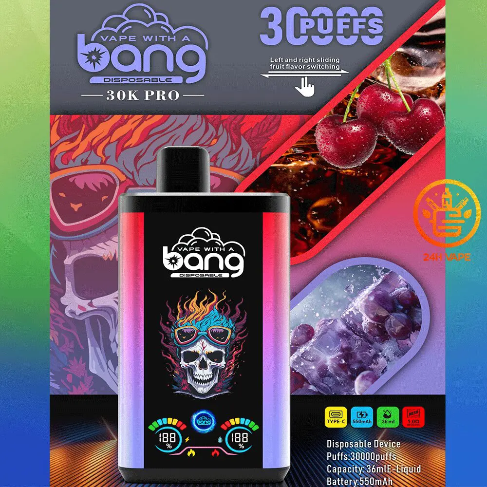 Bang 30K PRO LED Disposable Vape - Image 27