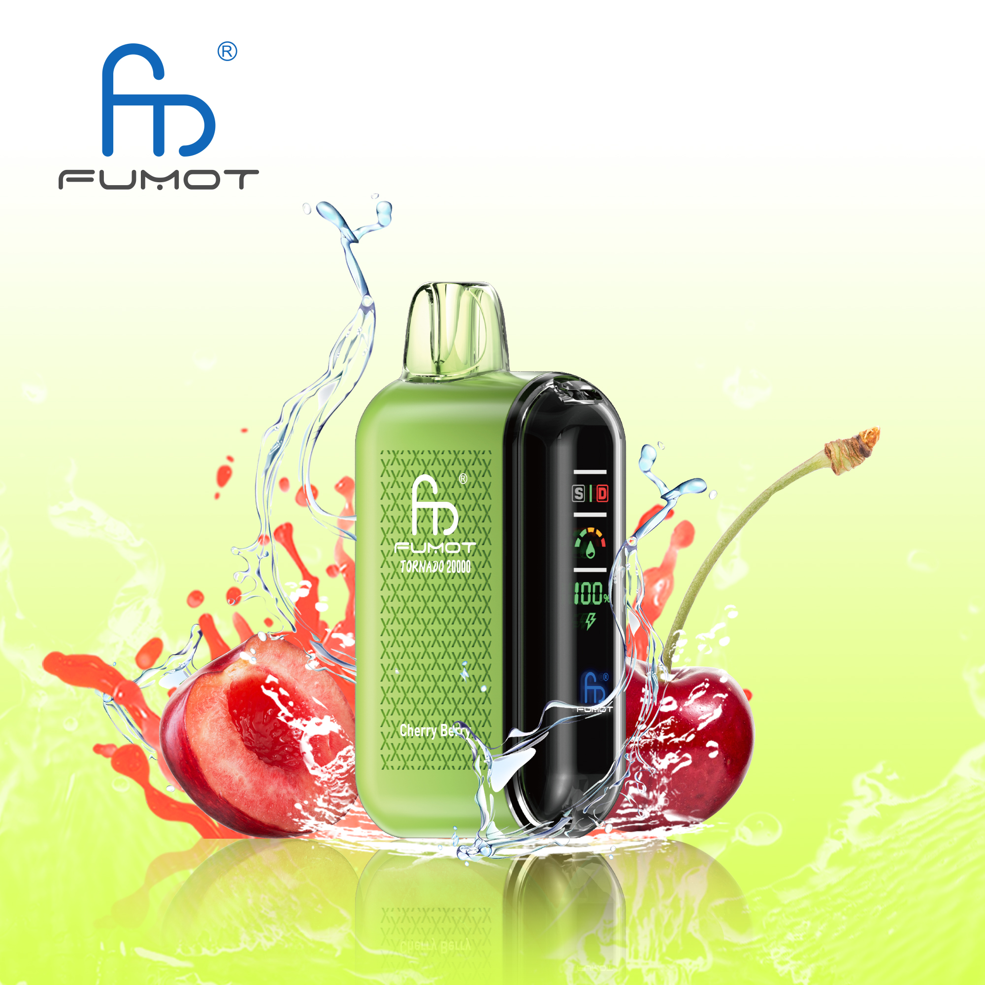 Fumot Tornado 20000 Puffs Smart LED Display 20k Vape - Image 10