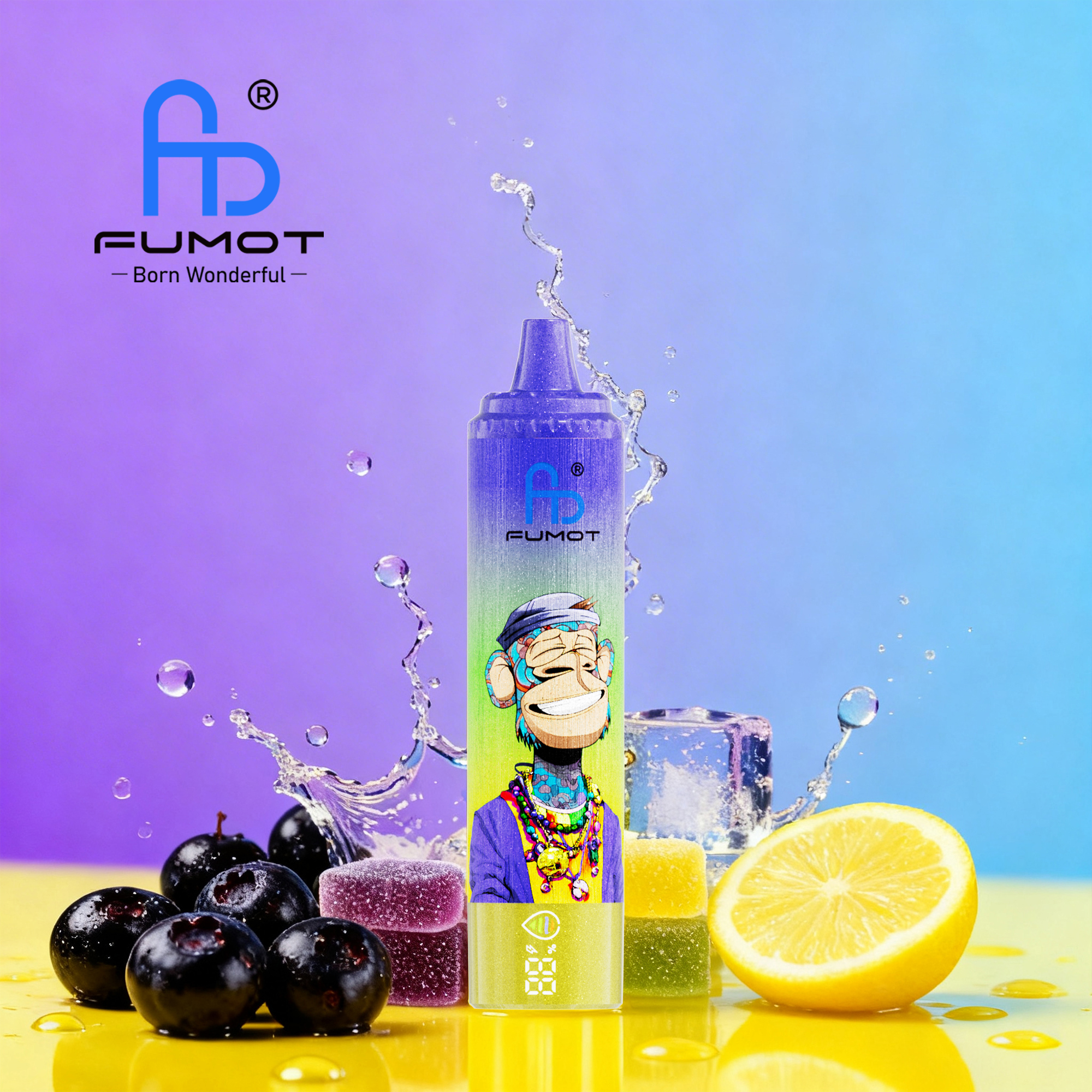 Fumot RandM Tornado 15000 15K Puffs Disposable Vape Wholesale | Rechargeable, LED Screen, RGB Light, 45 Flavors | 0%-5% Nic Salt - Image 53