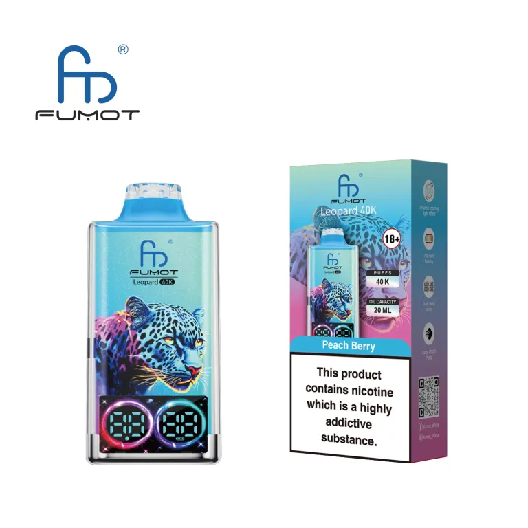 Fumot Leopard 40k Prefilled Pod Kit 40,000 Puffs - Image 13
