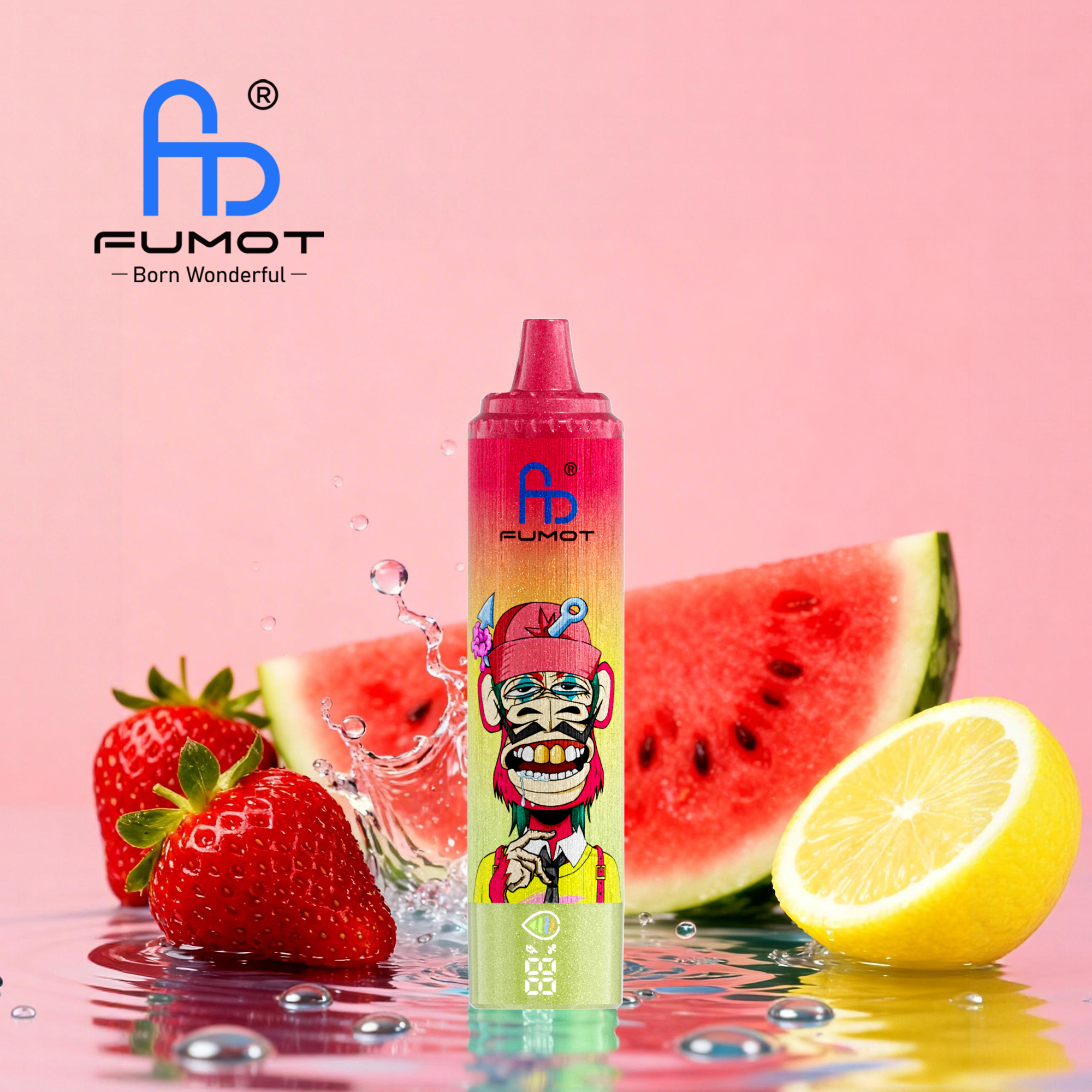 Fumot RandM Tornado 15000 15K Puffs Disposable Vape Wholesale | Rechargeable, LED Screen, RGB Light, 45 Flavors | 0%-5% Nic Salt - Image 30
