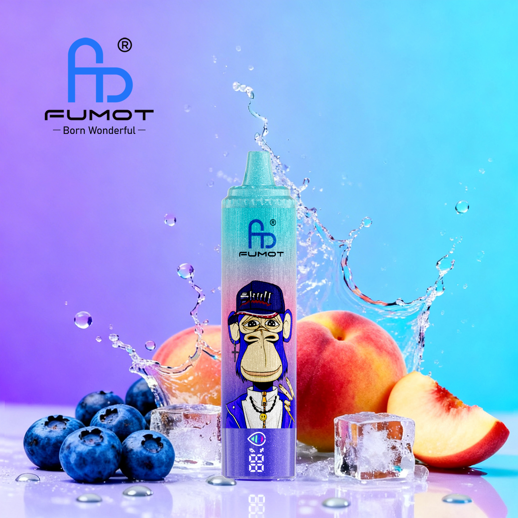 Fumot RandM Tornado 15000 15K Puffs Disposable Vape Wholesale | Rechargeable, LED Screen, RGB Light, 45 Flavors | 0%-5% Nic Salt - Image 22