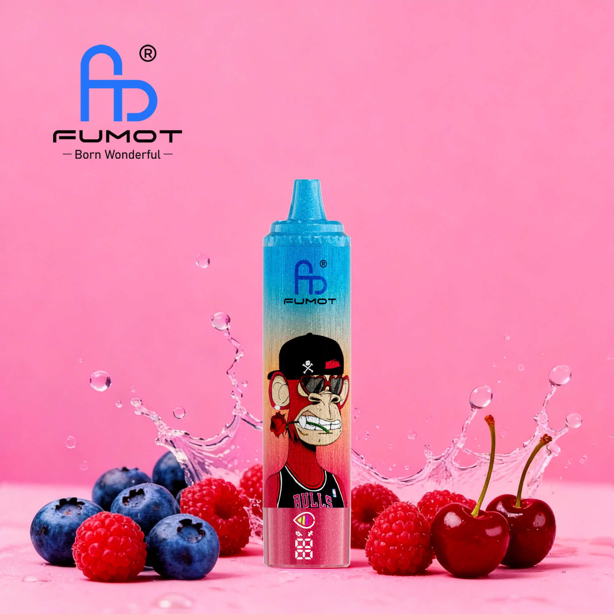 Fumot RandM Tornado 15000 15K Puffs Disposable Vape Wholesale | Rechargeable, LED Screen, RGB Light, 45 Flavors | 0%-5% Nic Salt - Image 33