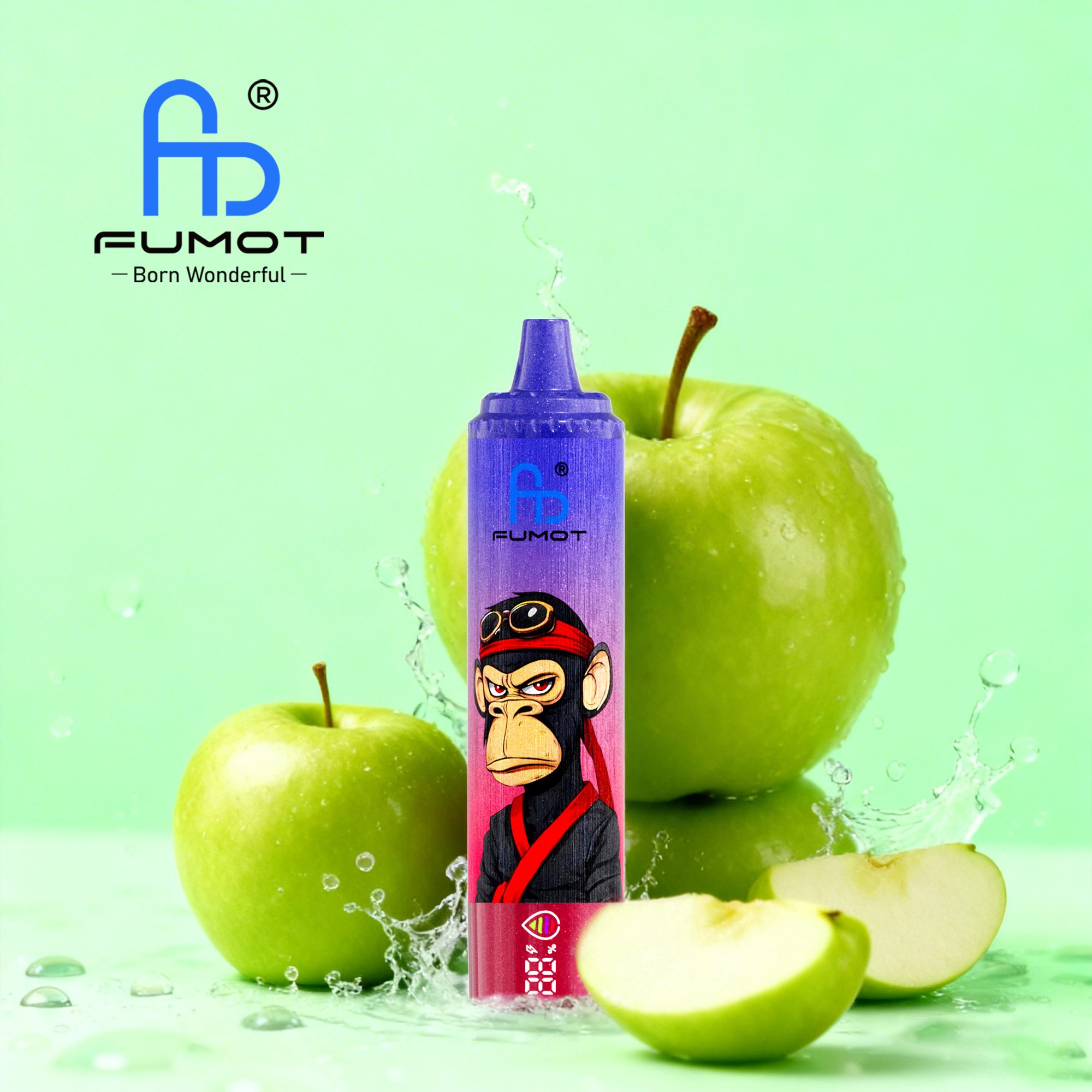 Fumot RandM Tornado 15000 15K Puffs Disposable Vape Wholesale | Rechargeable, LED Screen, RGB Light, 45 Flavors | 0%-5% Nic Salt - Image 12