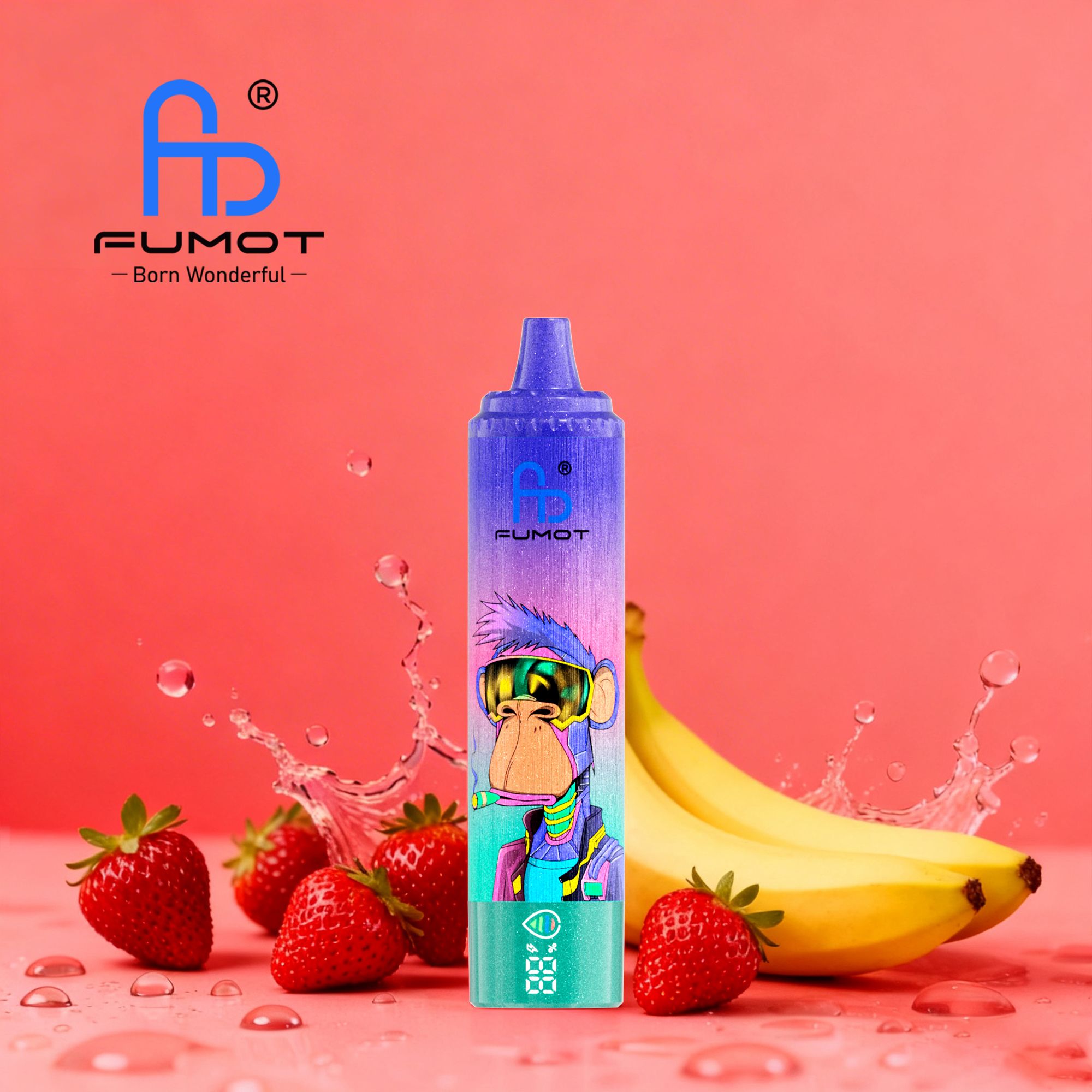 Fumot RandM Tornado 15000 15K Puffs Disposable Vape Wholesale | Rechargeable, LED Screen, RGB Light, 45 Flavors | 0%-5% Nic Salt - Image 36