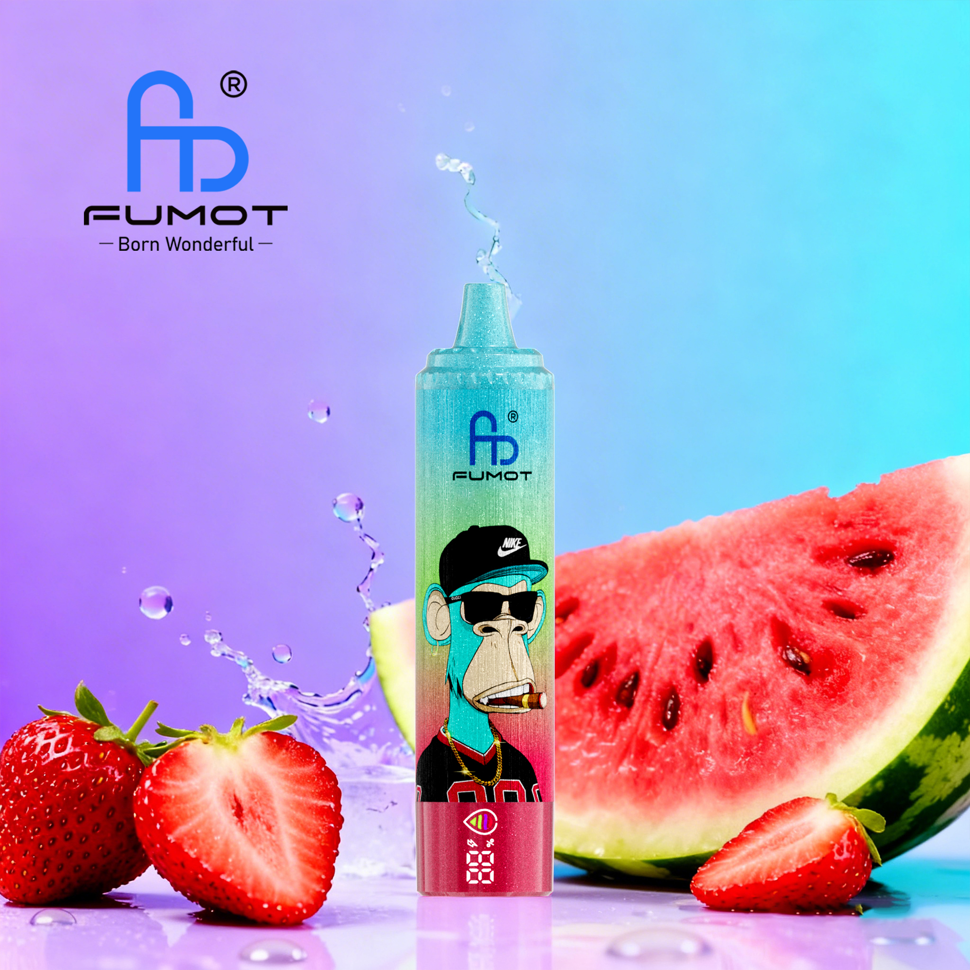 Fumot RandM Tornado 15000 15K Puffs Disposable Vape Wholesale | Rechargeable, LED Screen, RGB Light, 45 Flavors | 0%-5% Nic Salt - Image 7