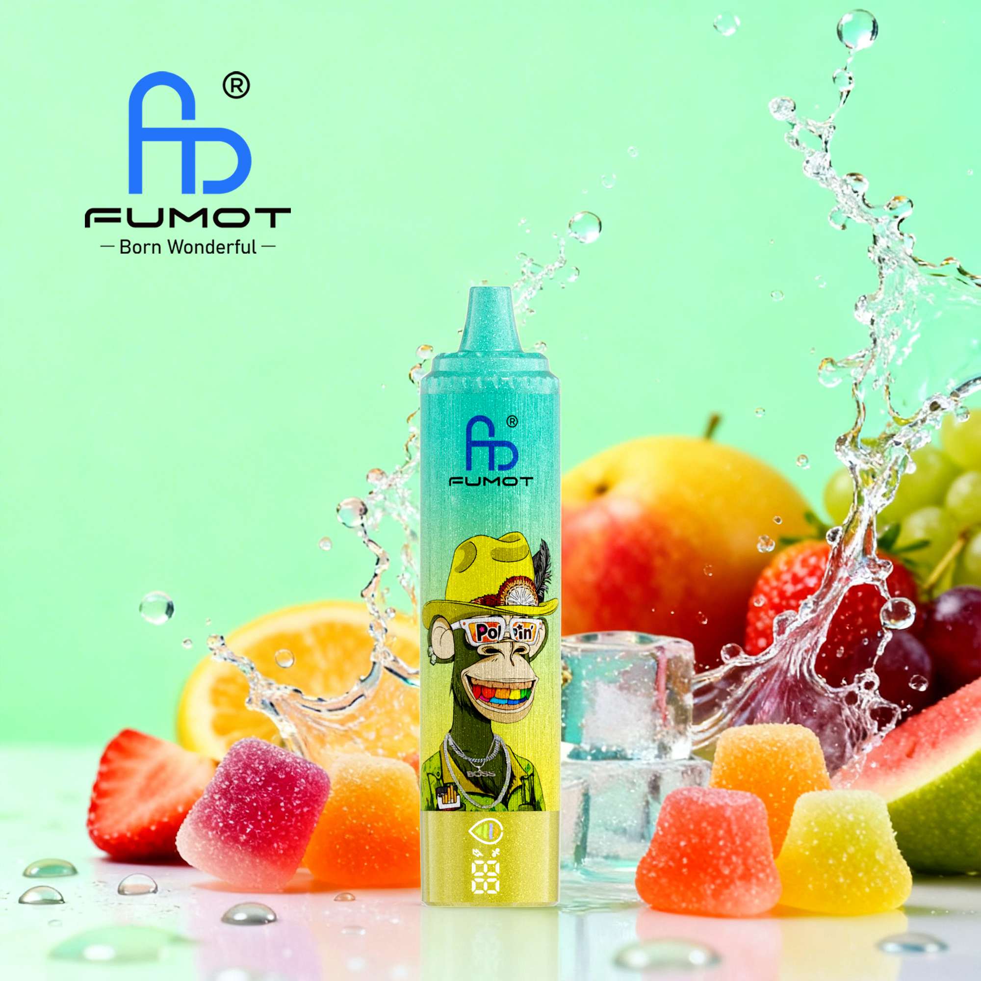 Fumot RandM Tornado 15000 15K Puffs Disposable Vape Wholesale | Rechargeable, LED Screen, RGB Light, 45 Flavors | 0%-5% Nic Salt - Image 52