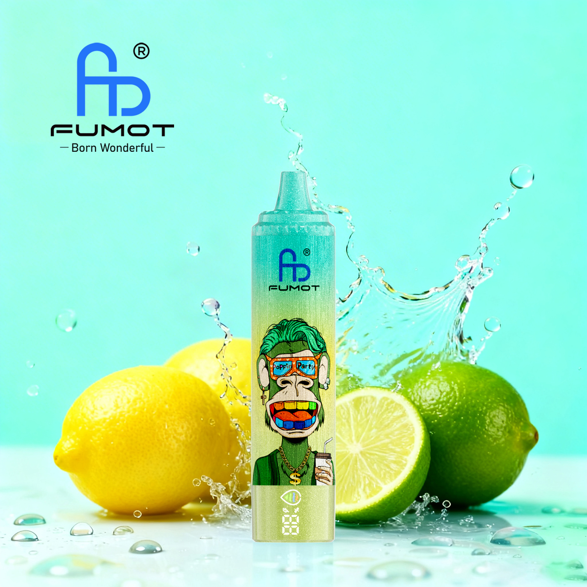 Fumot RandM Tornado 15000 15K Puffs Disposable Vape Wholesale | Rechargeable, LED Screen, RGB Light, 45 Flavors | 0%-5% Nic Salt - Image 40