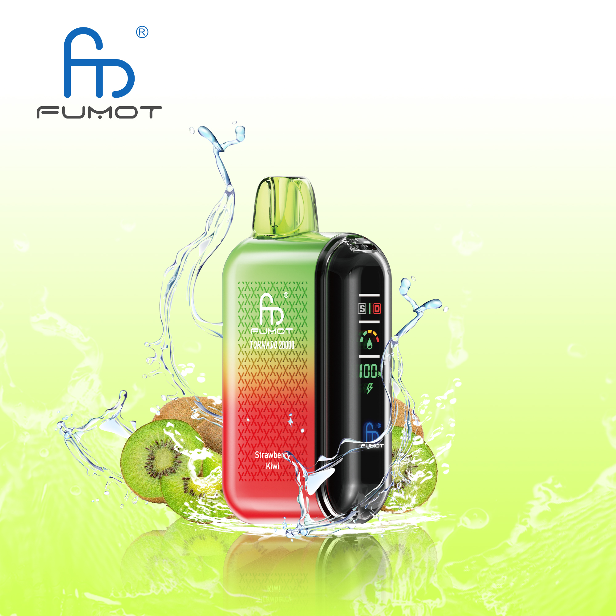 Fumot Tornado 20000 Puffs Smart LED Display 20k Vape - Image 33