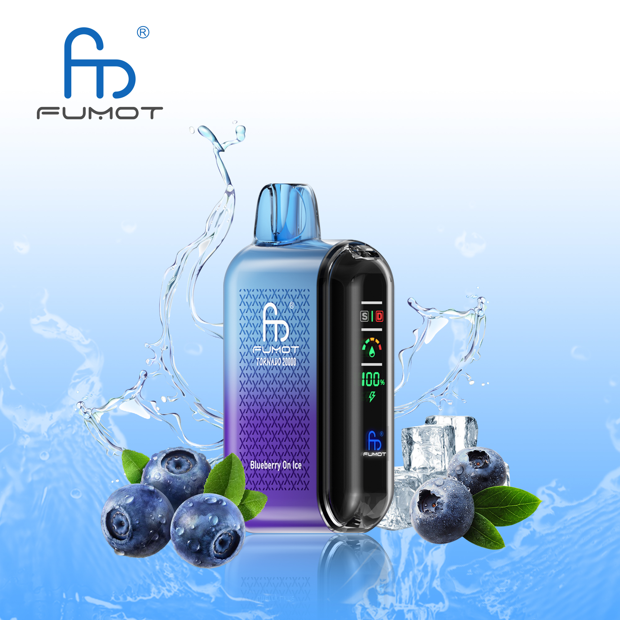 Fumot Tornado 20000 Puffs Smart LED Display 20k Vape - Image 17