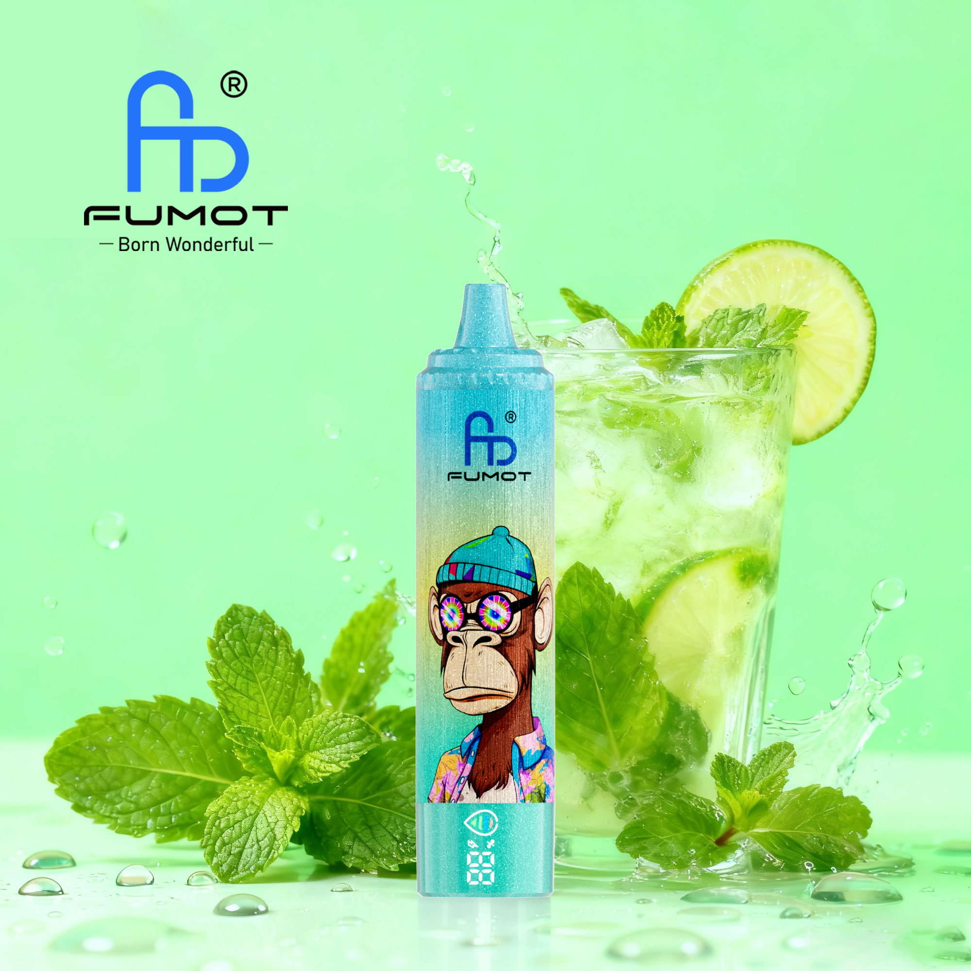 Fumot RandM Tornado 15000 15K Puffs Disposable Vape Wholesale | Rechargeable, LED Screen, RGB Light, 45 Flavors | 0%-5% Nic Salt - Image 24