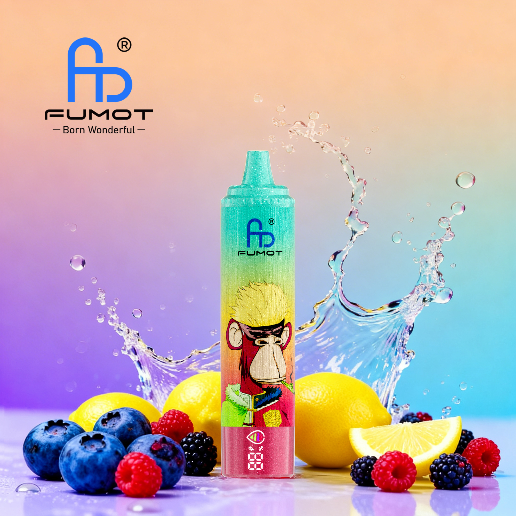 Fumot RandM Tornado 15000 15K Puffs Disposable Vape Wholesale | Rechargeable, LED Screen, RGB Light, 45 Flavors | 0%-5% Nic Salt - Image 23