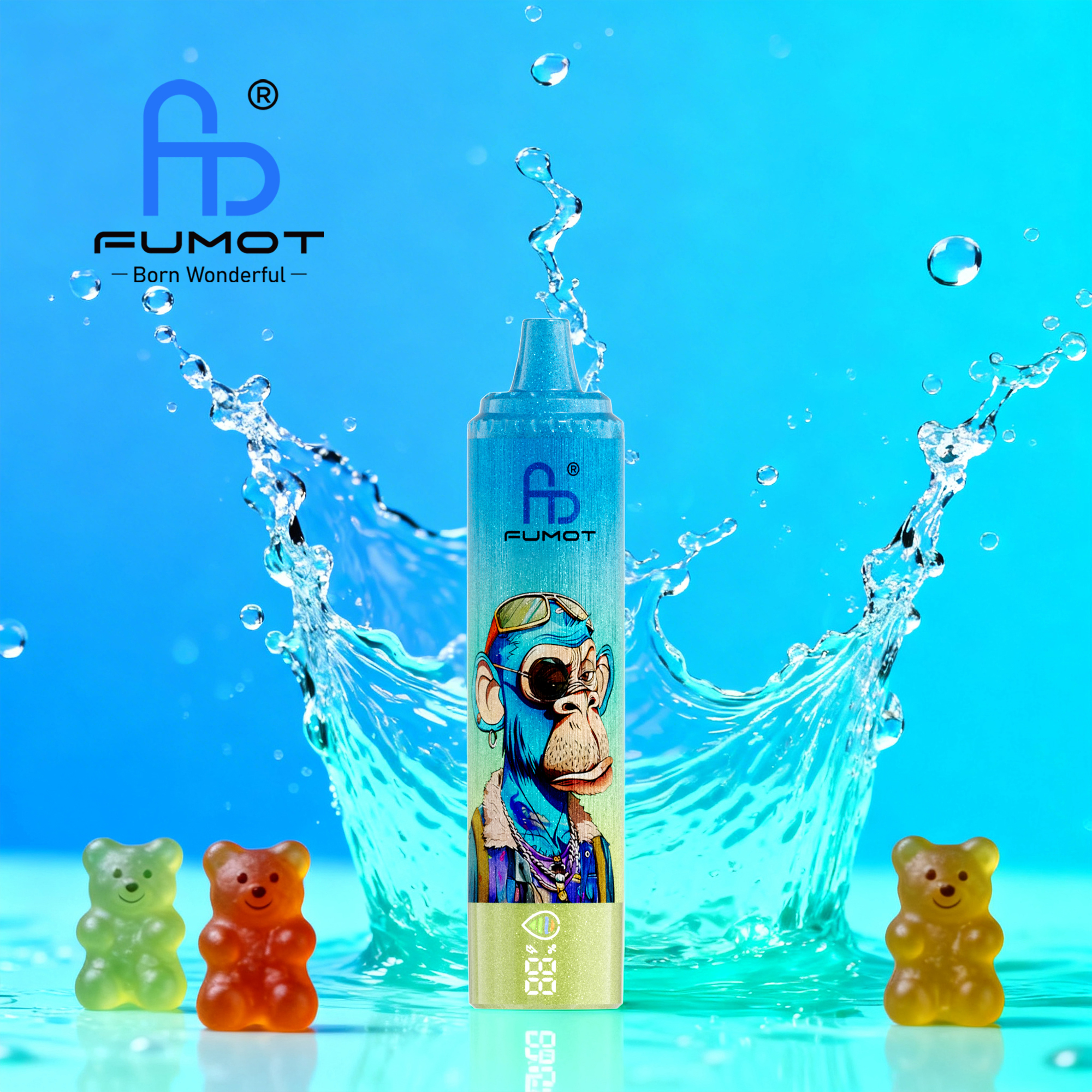 Fumot RandM Tornado 15000 15K Puffs Disposable Vape Wholesale | Rechargeable, LED Screen, RGB Light, 45 Flavors | 0%-5% Nic Salt - Image 31
